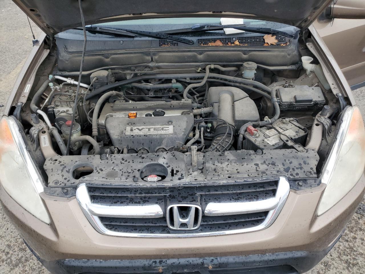 2003 Honda CR-V VIN JHLRD78903C813478 Copart auction photo, front end / undercarriage damage thumbnail 13