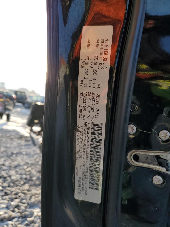 2019 Jeep Grand Cherokee VIN 1C4PJMCB0KD232013 Copart auction photo, front end damage thumbnail 13