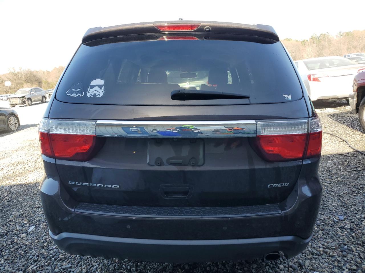 2013 Dodge Durango VIN 1C4RDHDG1DC508614 Copart auction photo, all over damage thumbnail 6