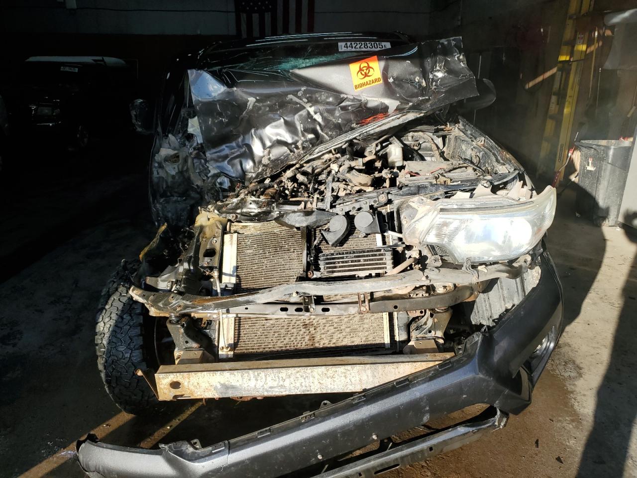 2012 Toyota Tacoma VIN 3TMMU4FN7CM044272 Copart auction photo, all over / undercarriage damage thumbnail 5