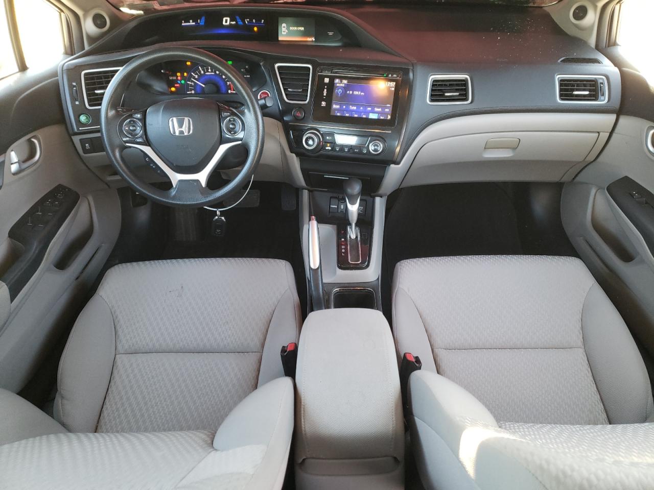 2015 Honda Civic VIN 19XFB2F85FE021102 Copart auction photo, front end / side damage thumbnail 8