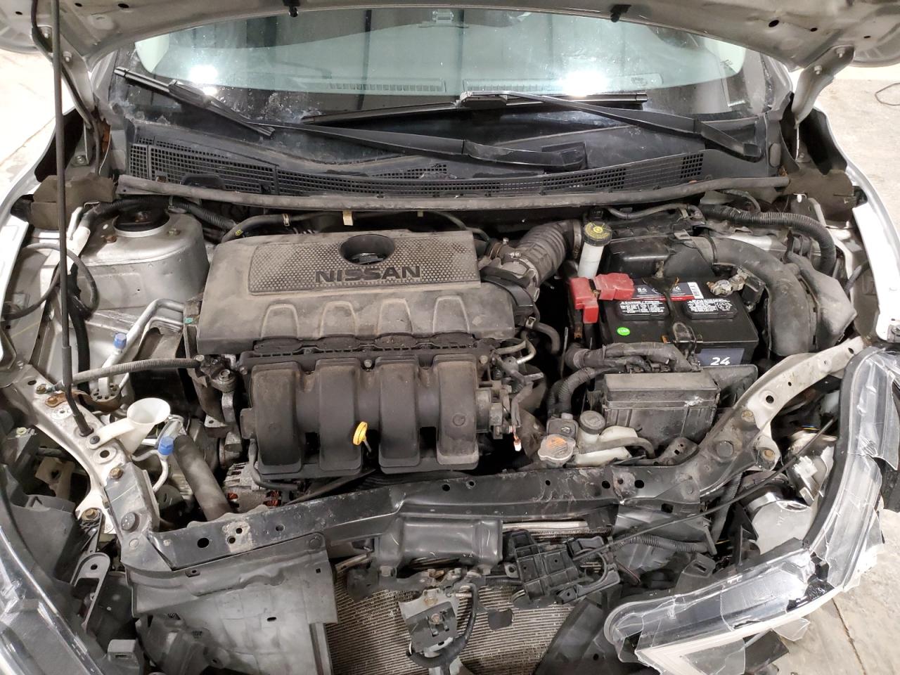 2016 Nissan Sentra VIN 3N1AB7AP9GY291197 Copart auction photo, front end / side damage thumbnail 13