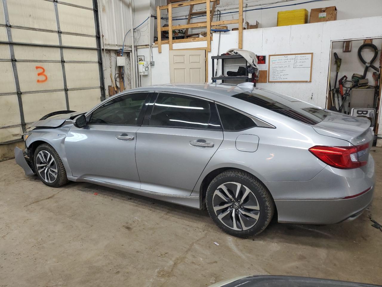2019 Honda Accord VIN 1HGCV3F96KA008737 Copart auction photo, front end damage thumbnail 2