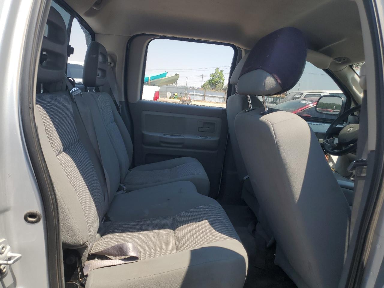2007 Dodge Dakota VIN 1D7HW48P47S171560 Copart auction photo, rear end / front end damage thumbnail 10