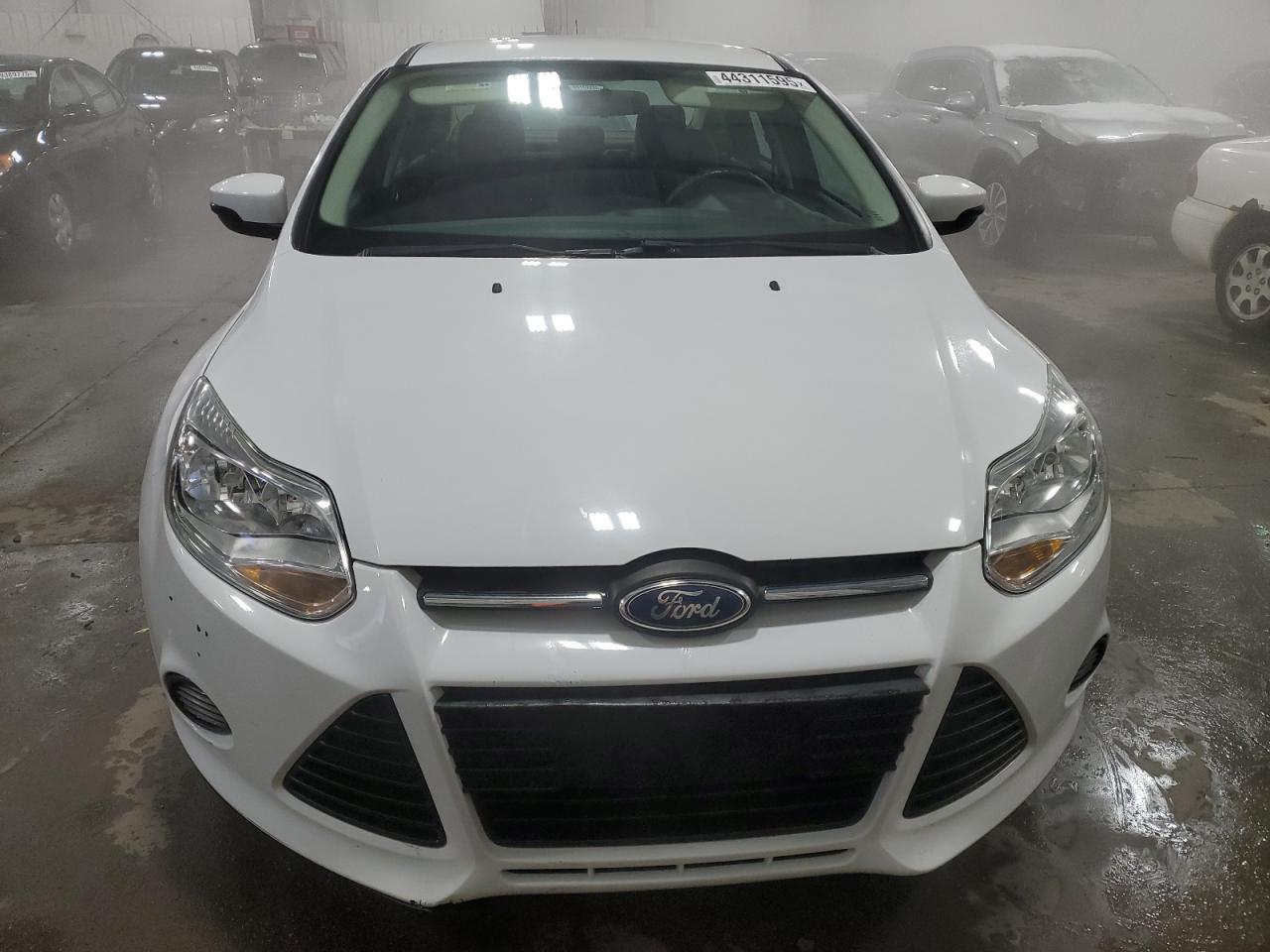 2014 Ford Focus VIN 1FADP3F22EL374161 Copart auction photo, side / front end damage thumbnail 5