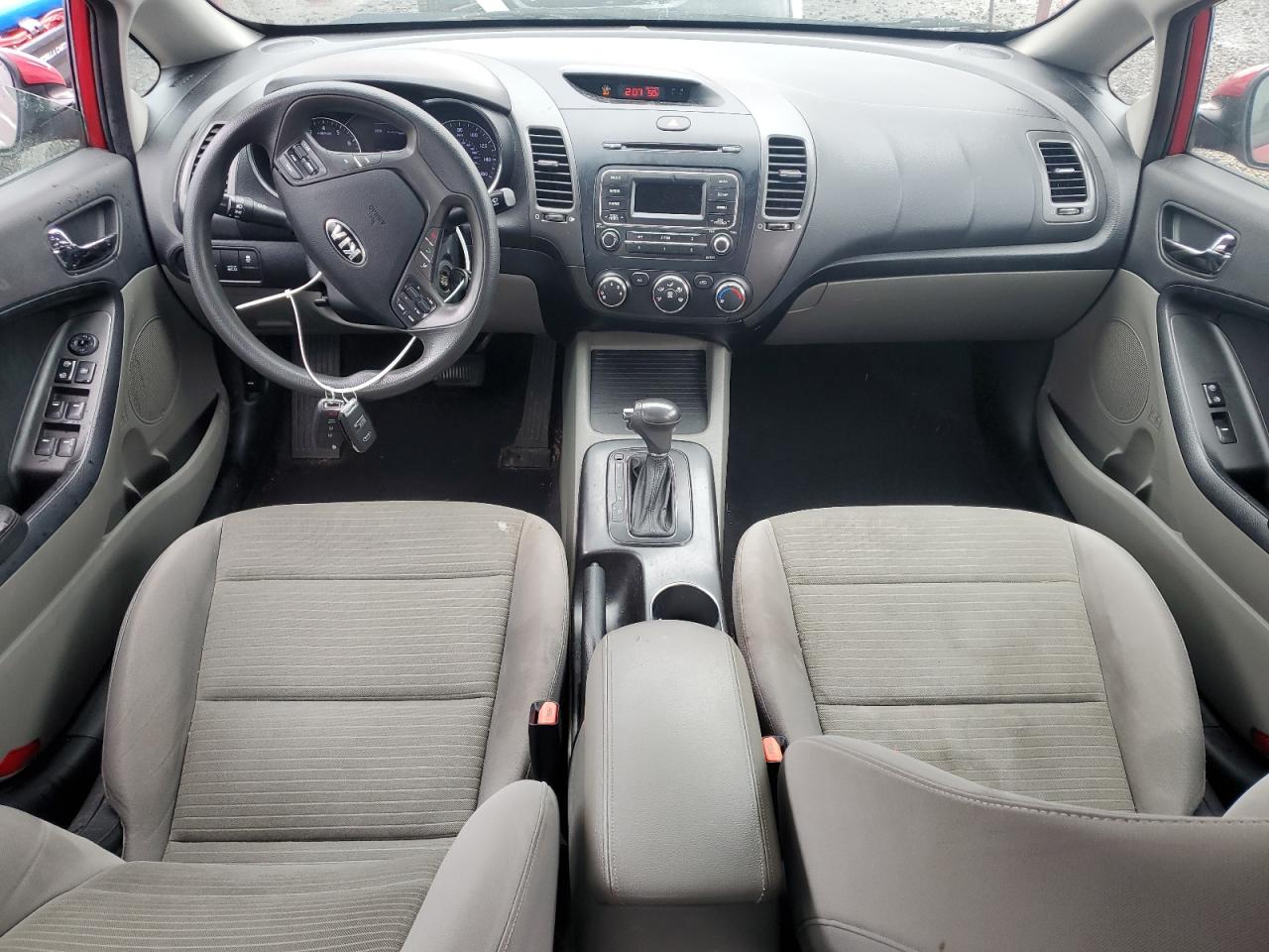 2015 KIA Forte VIN KNAFX4A69F5256582 Copart auction photo, front end damage thumbnail 8