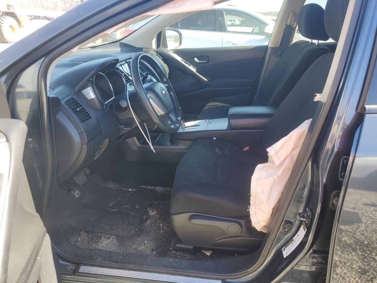 2014 Nissan Murano VIN JN8AZ1MU2EW413611 Copart auction photo, side damage thumbnail 7