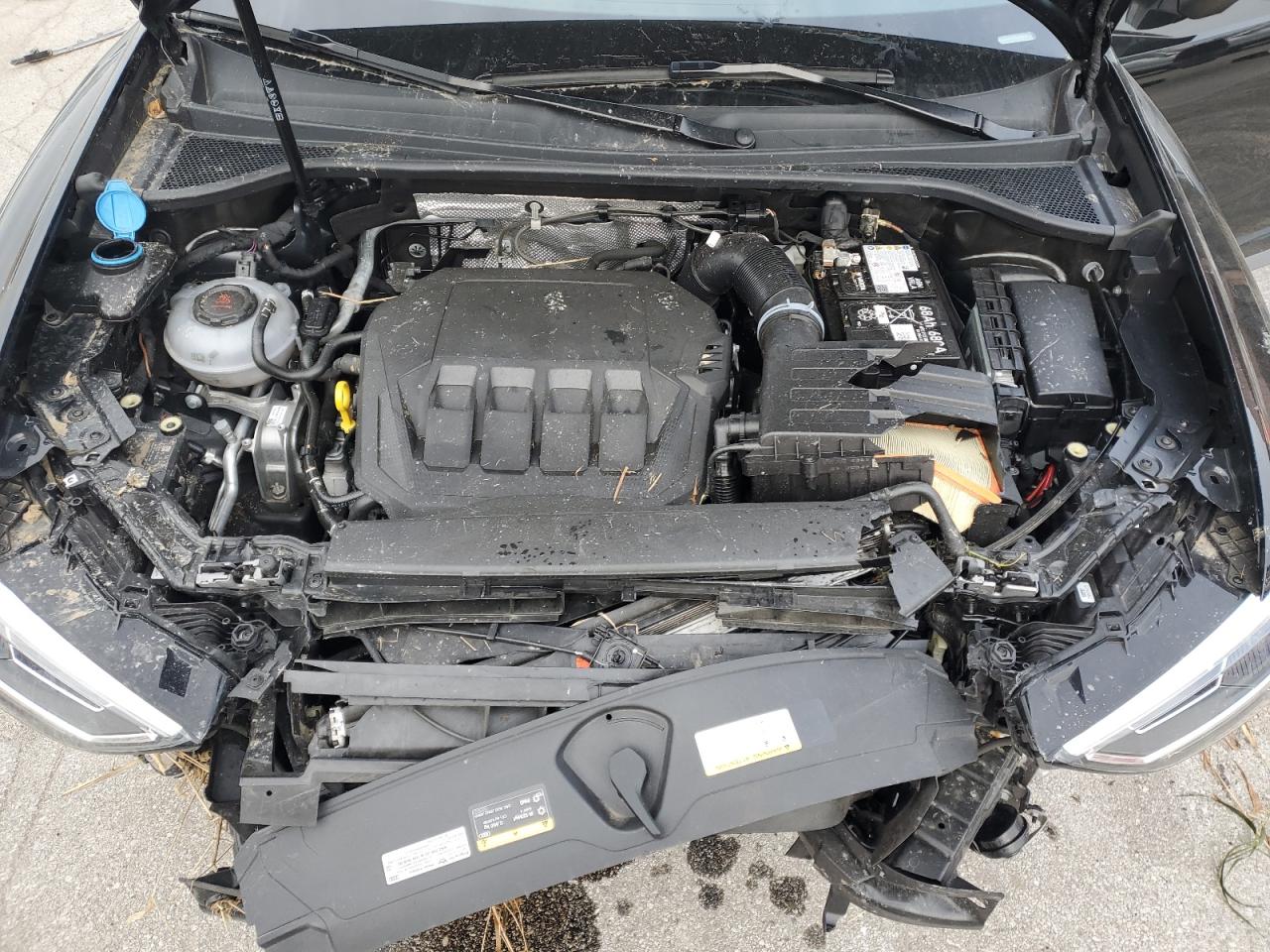 2024 Audi Q3 VIN WA1DECF38R1033285 Copart auction photo, front end / undercarriage damage thumbnail 14