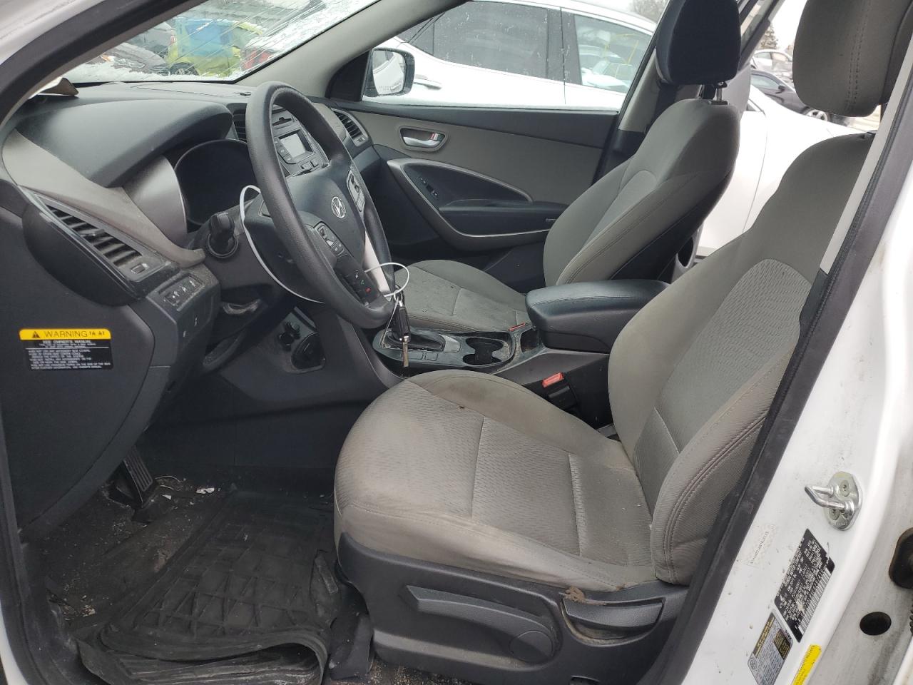 2015 Hyundai Santa Fe VIN 5XYZTDLB9FG297419 Copart auction photo, front end damage thumbnail 7