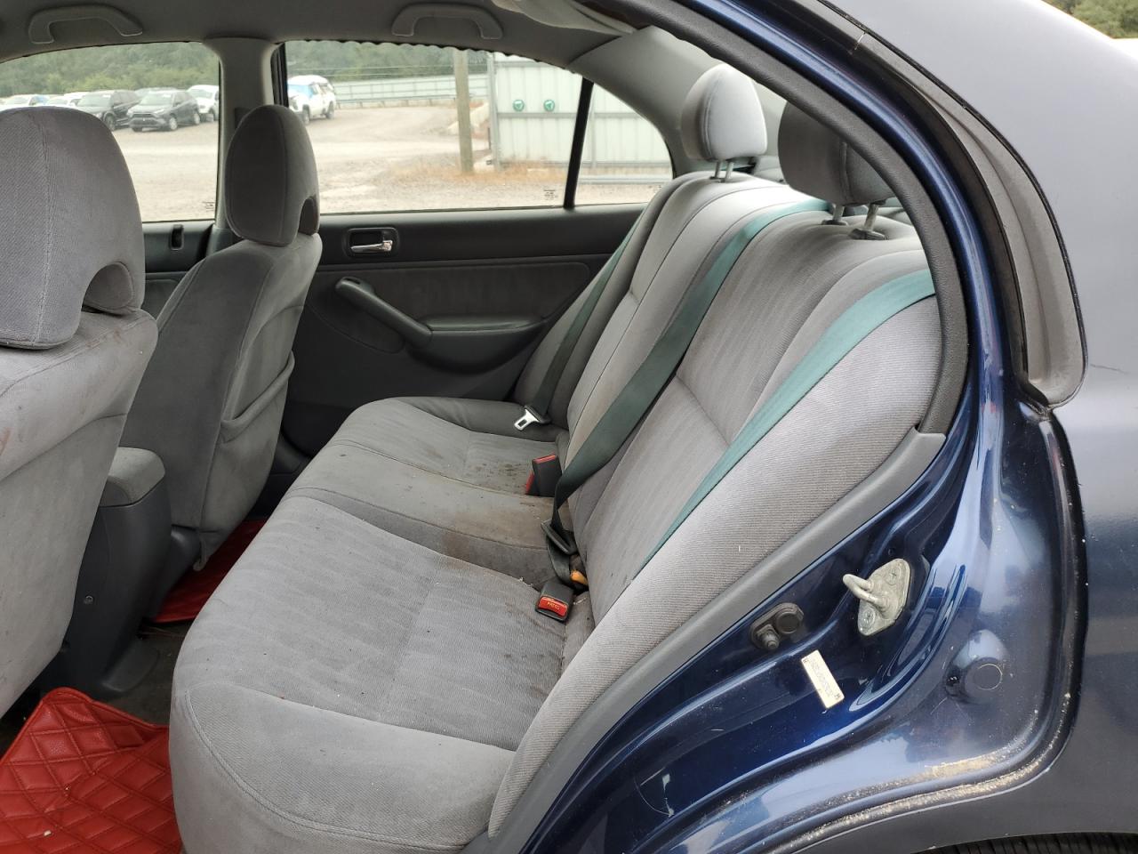 2003 Honda Civic VIN 2HGES16543H529252 Copart auction photo, rear end damage thumbnail 10