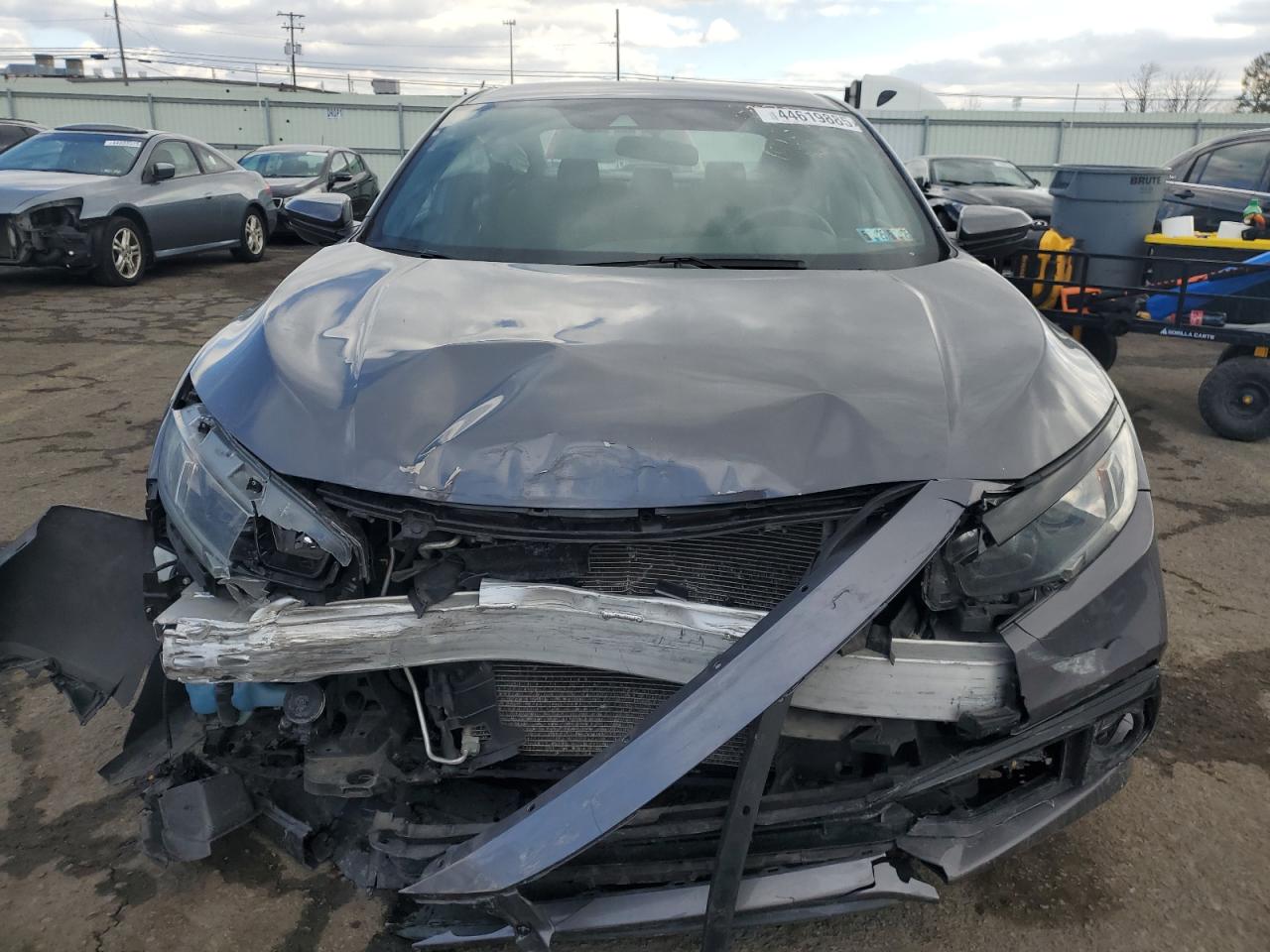 2019 Honda Civic VIN 2HGFC2F84KH540641 Copart auction photo, front end damage thumbnail 5