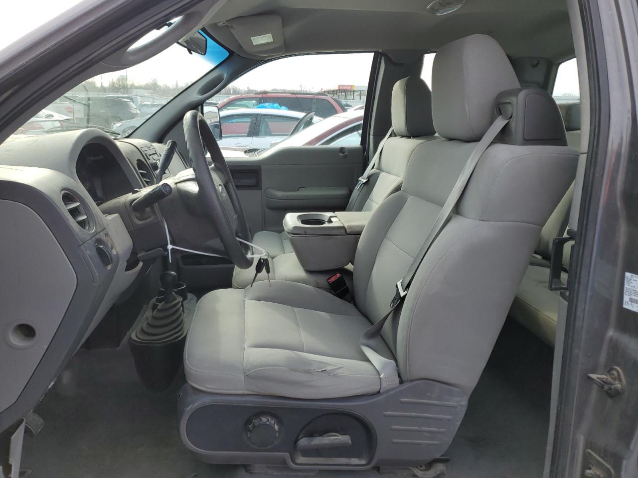 2004 Ford F-150 VIN 1FTRX14W64NA77259 Copart auction photo, rear end damage thumbnail 7