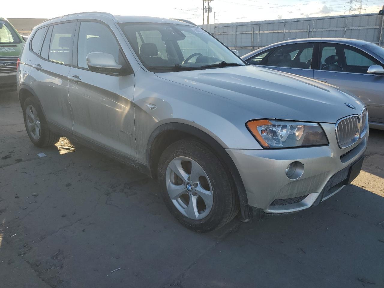 2011 BMW X3 VIN 5UXWX5C5XBL715684 Copart auction photo, rear end / side damage thumbnail 4