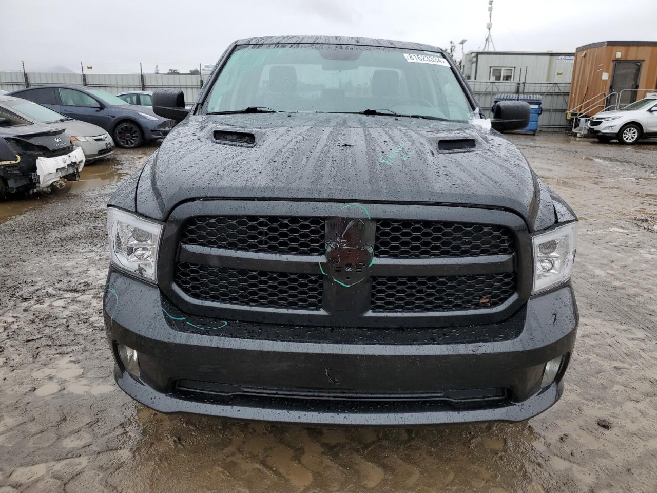 2017 RAM 1500 VIN 1C6RR6FT6HS744713 Copart auction photo, vandalism damage thumbnail 5