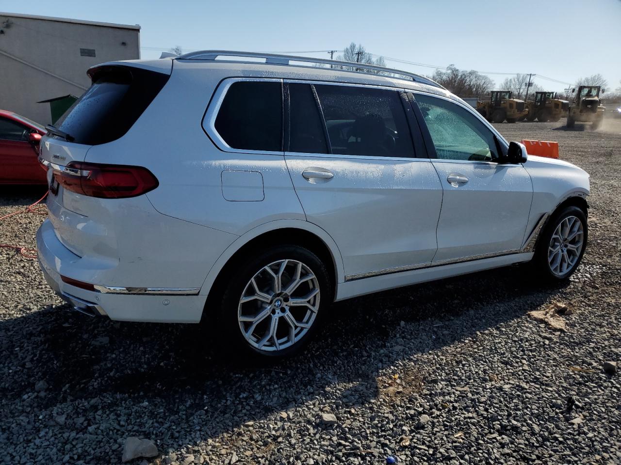 2019 BMW X7 VIN 5UXCW2C50KL086103 Copart auction photo, front end damage thumbnail 3