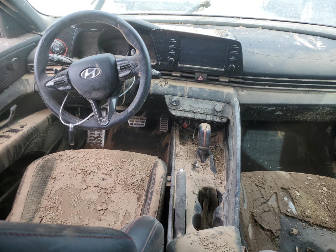 2022 Hyundai Elantra VIN KMHLR4AF7NU266611 Copart auction photo, water/flood / front end damage thumbnail 8