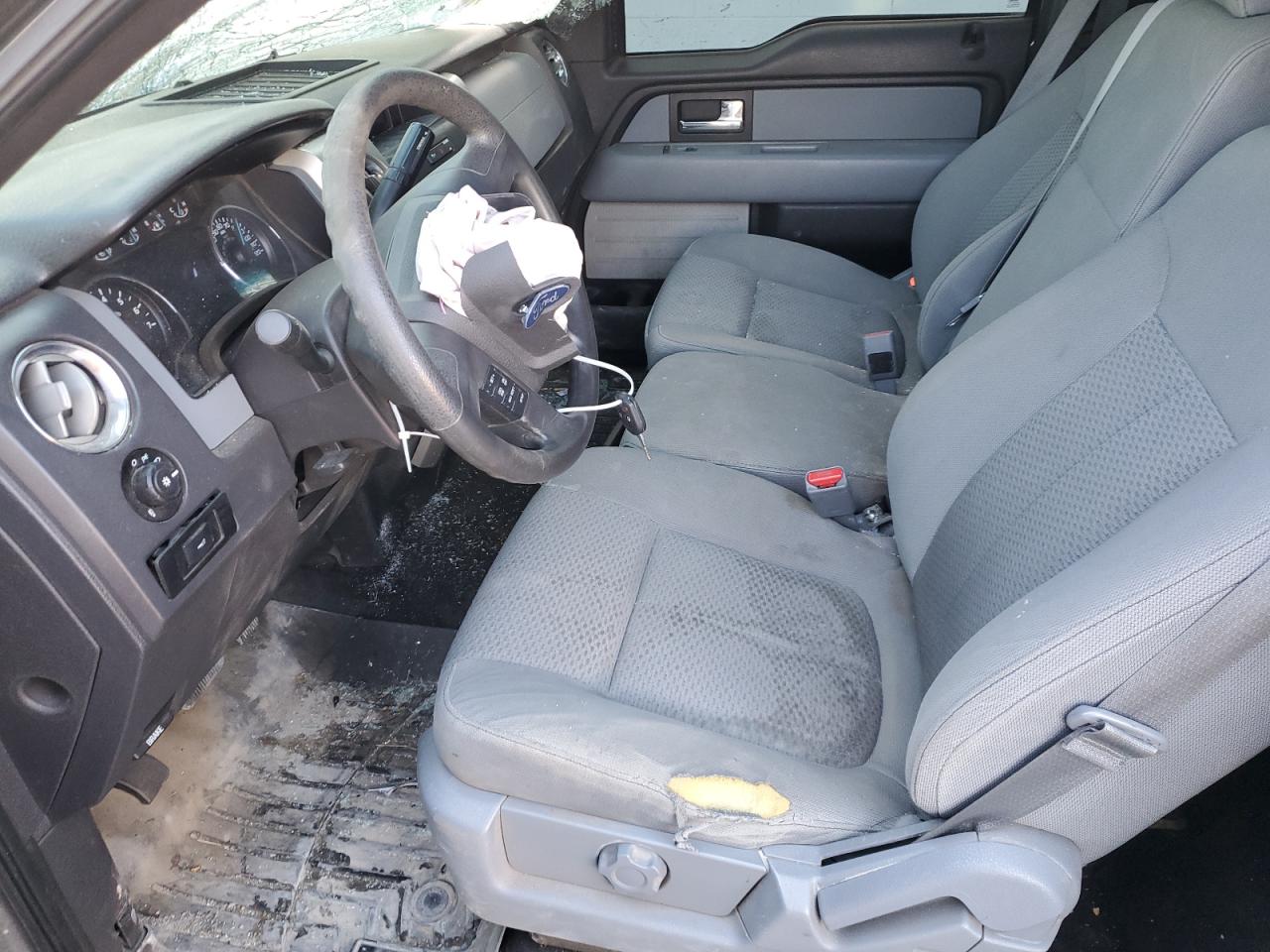 2013 Ford F-150 VIN 1FTMF1EF1DKD97179 Copart auction photo, front end damage thumbnail 7