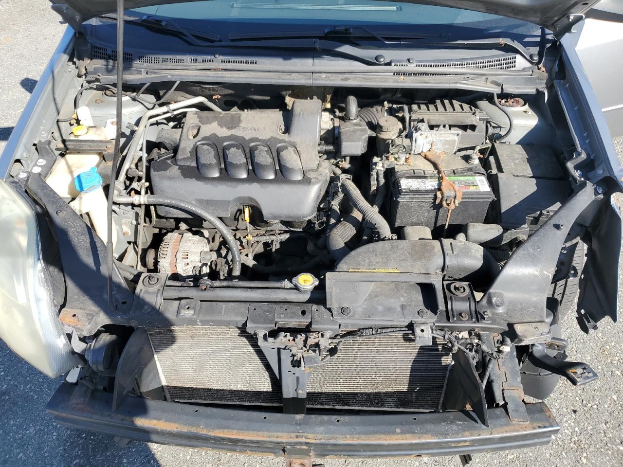 2010 Nissan Sentra VIN 3N1AB6AP8AL611365 Copart auction photo, front end / minor dent/scratches damage thumbnail 12