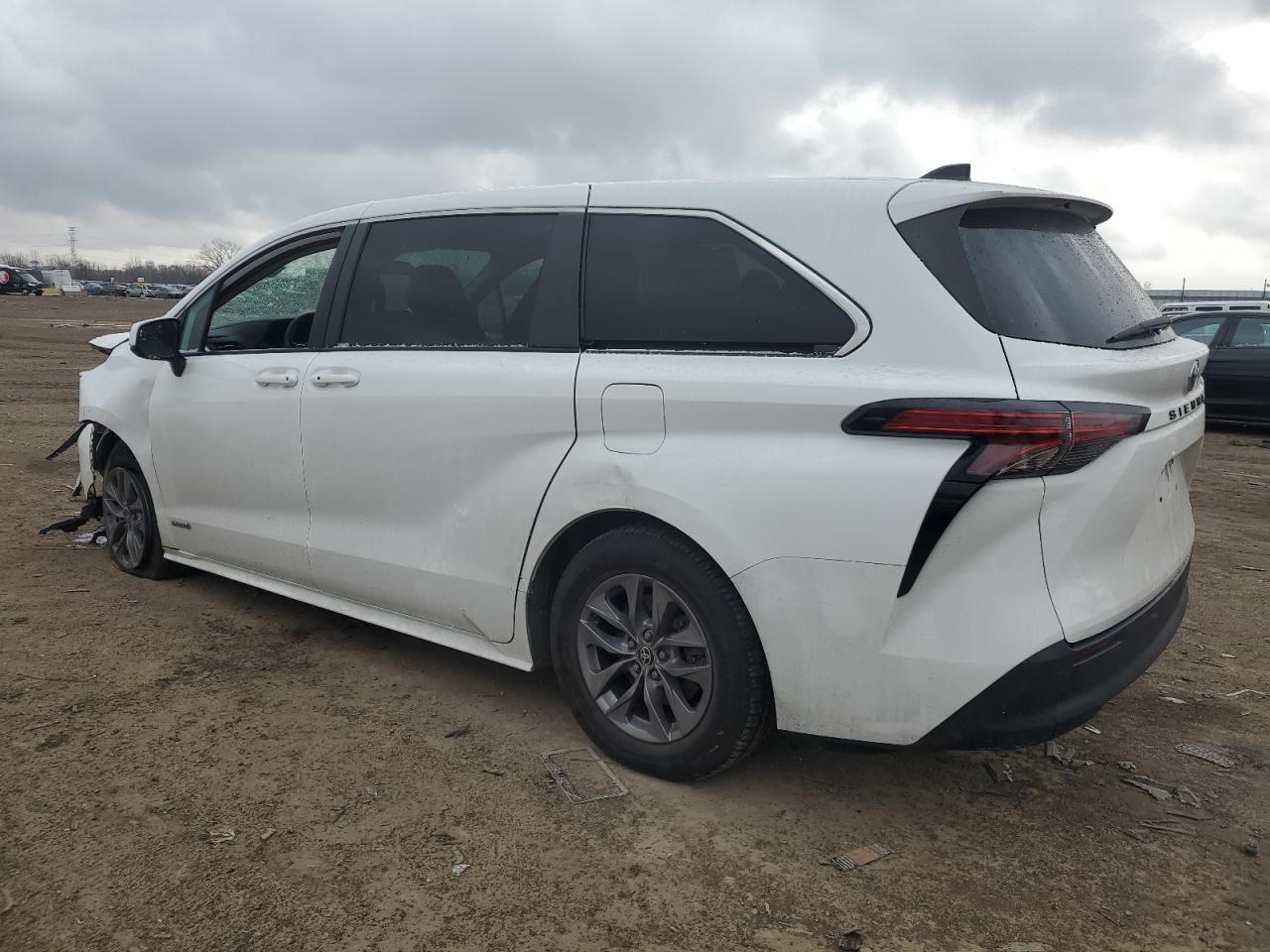 2021 Toyota Sienna VIN 5TDKRKEC5MS026948 Copart auction photo, front end damage thumbnail 2