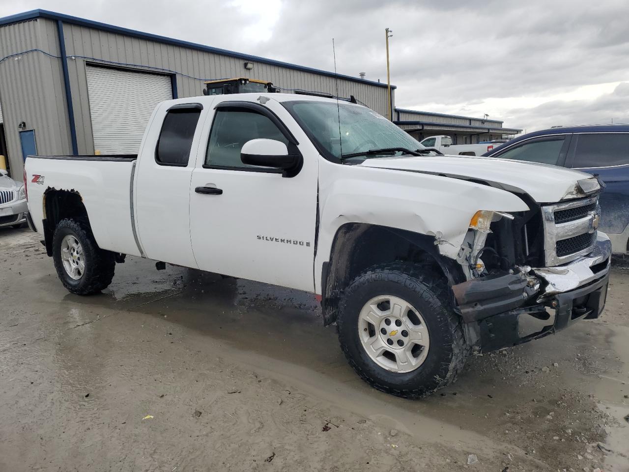 2009 Chevrolet Silverado VIN 1GCEK29J49Z128984 Copart auction photo, front end damage thumbnail 4