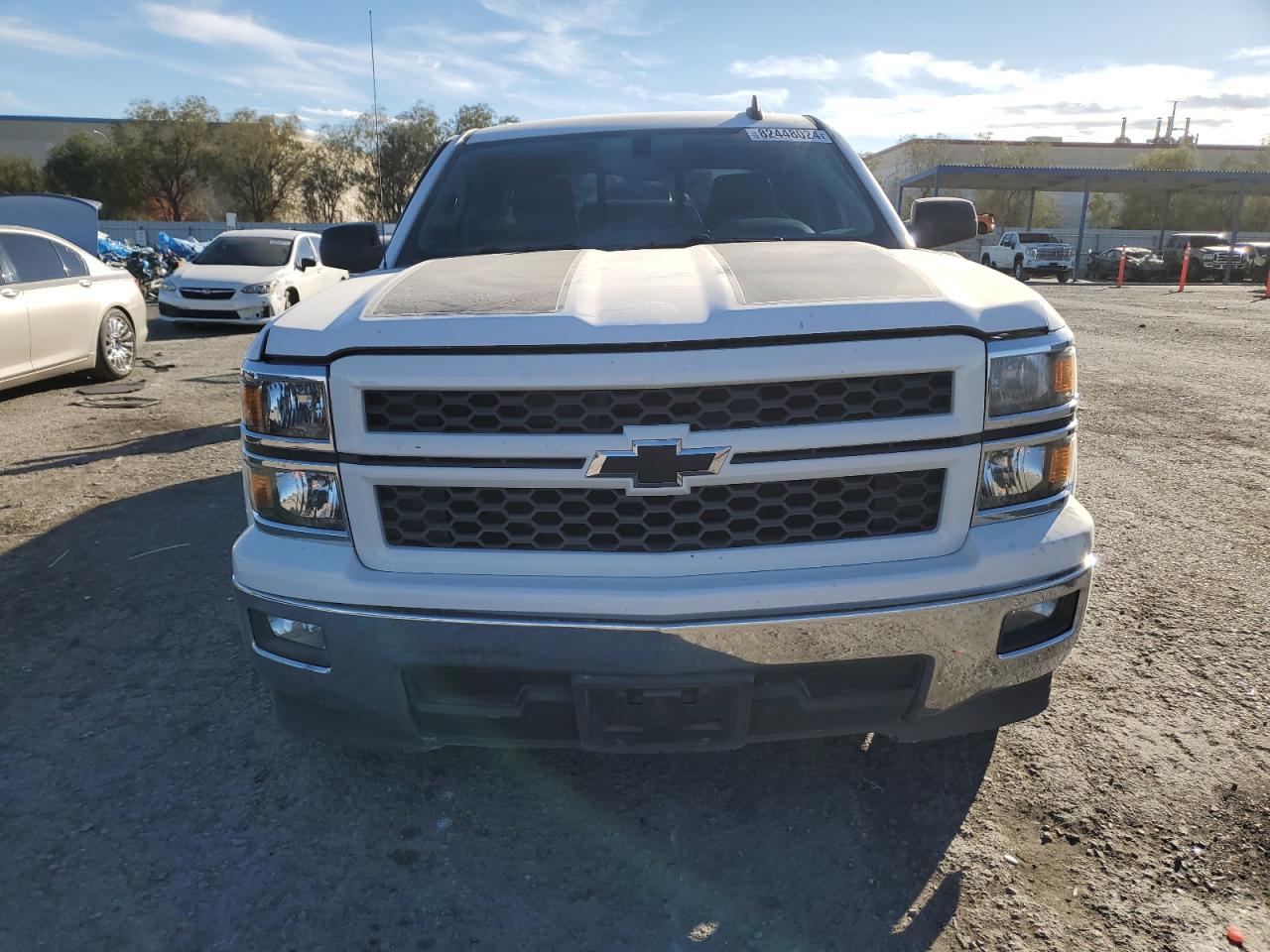 2015 Chevrolet Silverado VIN 1GCRCREC5FZ223659 Copart auction photo, undercarriage / side damage thumbnail 5