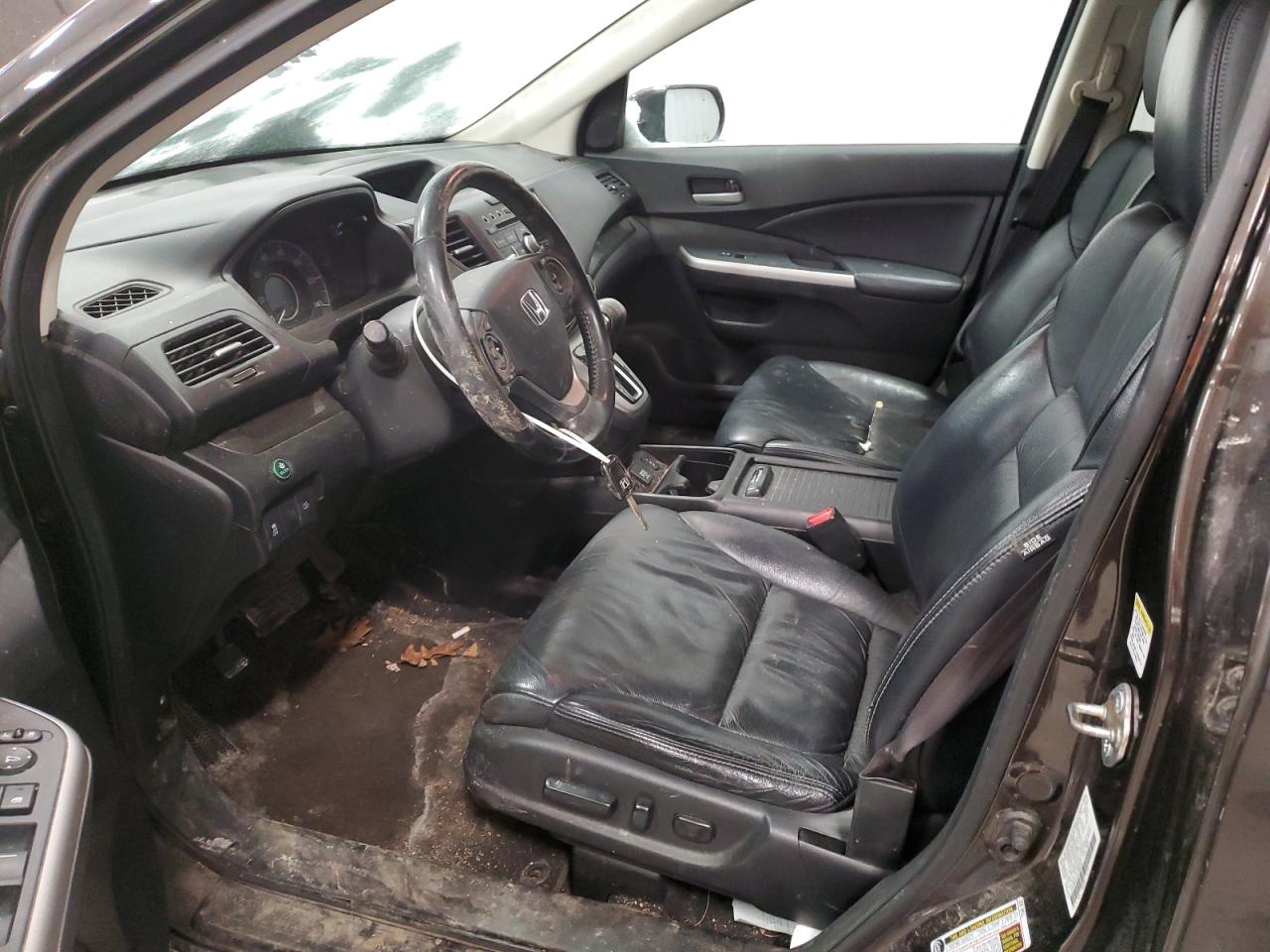 2014 Honda CR-V VIN 2HKRM4H73EH666767 Copart auction photo, front end damage thumbnail 7