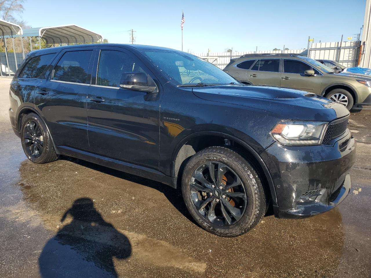 2020 Dodge Durango VIN 1C4SDHCT6LC394401 Copart auction photo, all over damage thumbnail 4