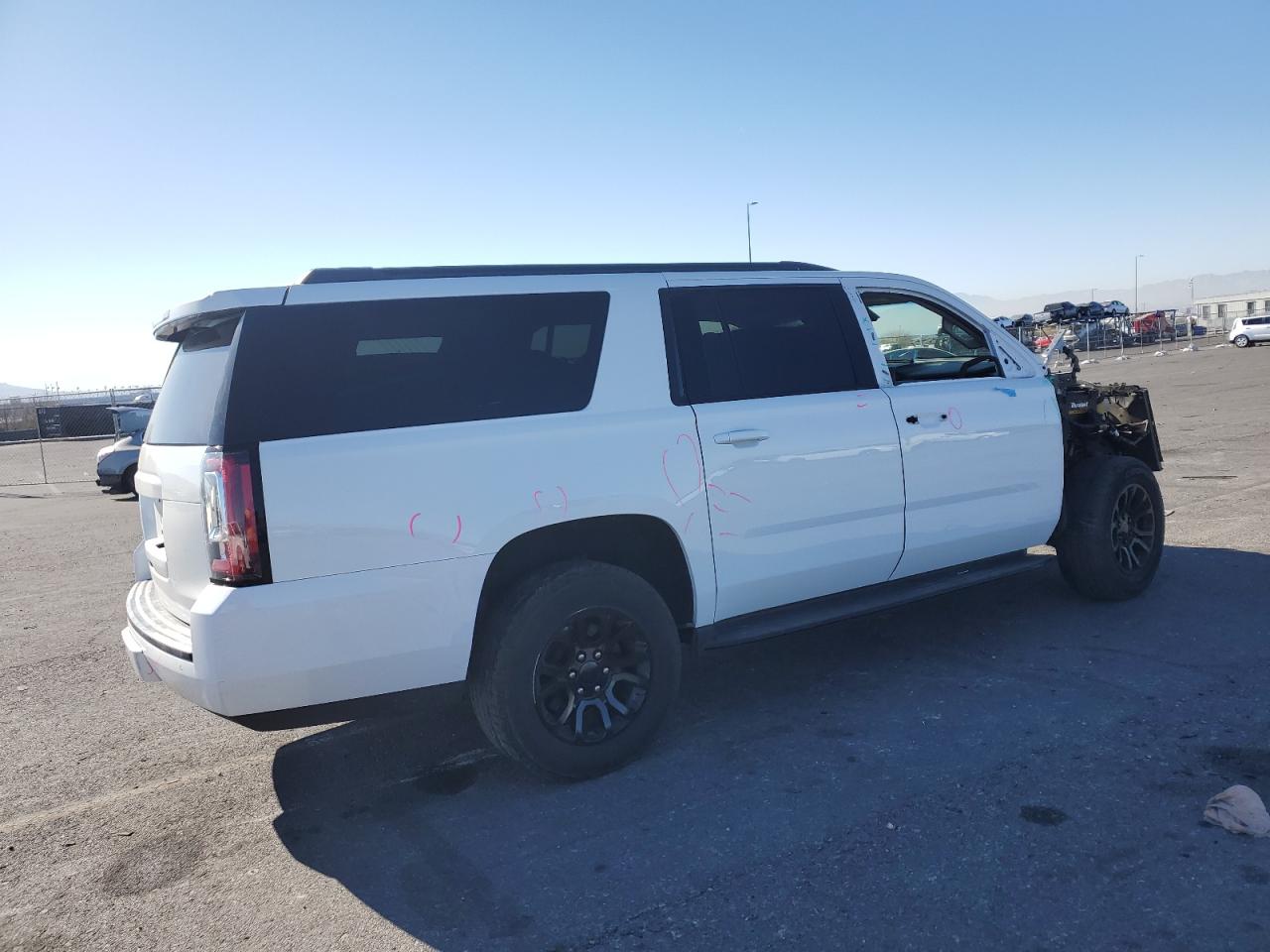 2018 GMC Yukon VIN 1GKS1FKC2JR161046 Copart auction photo, front end damage thumbnail 3