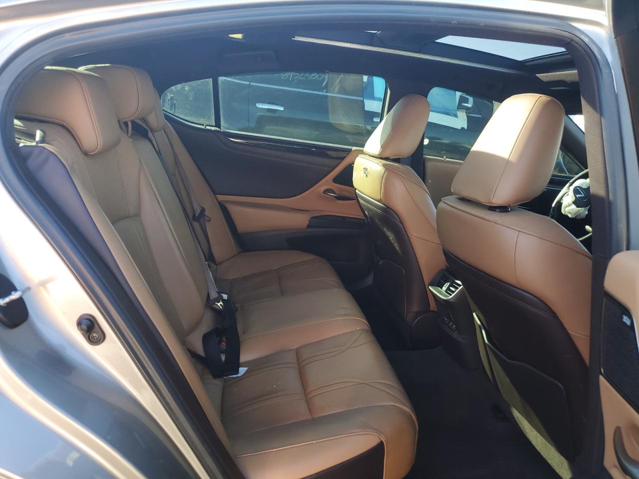 2020 Lexus ES VIN 58AEZ1B13LU073808 Copart auction photo, side / front end damage thumbnail 10