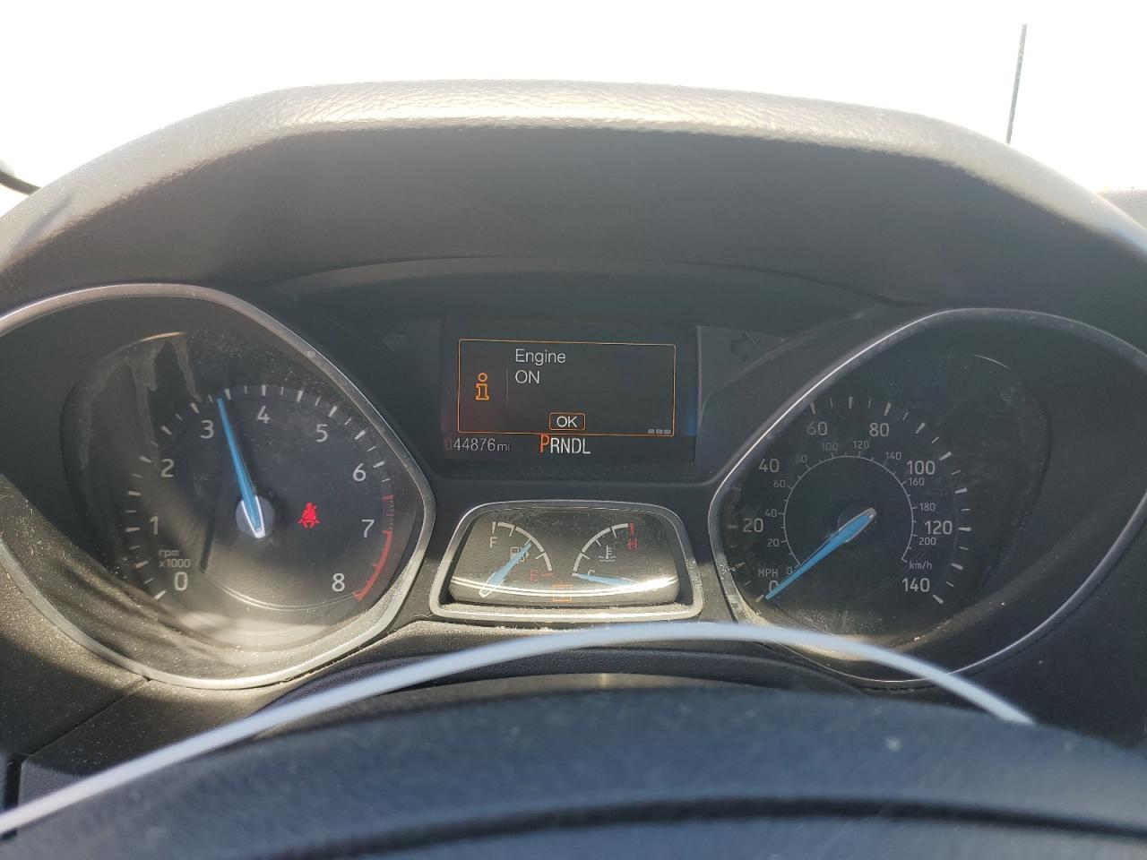 2015 Ford Focus VIN 1FADP3K23FL385354 Copart auction photo, side / rear end damage thumbnail 9