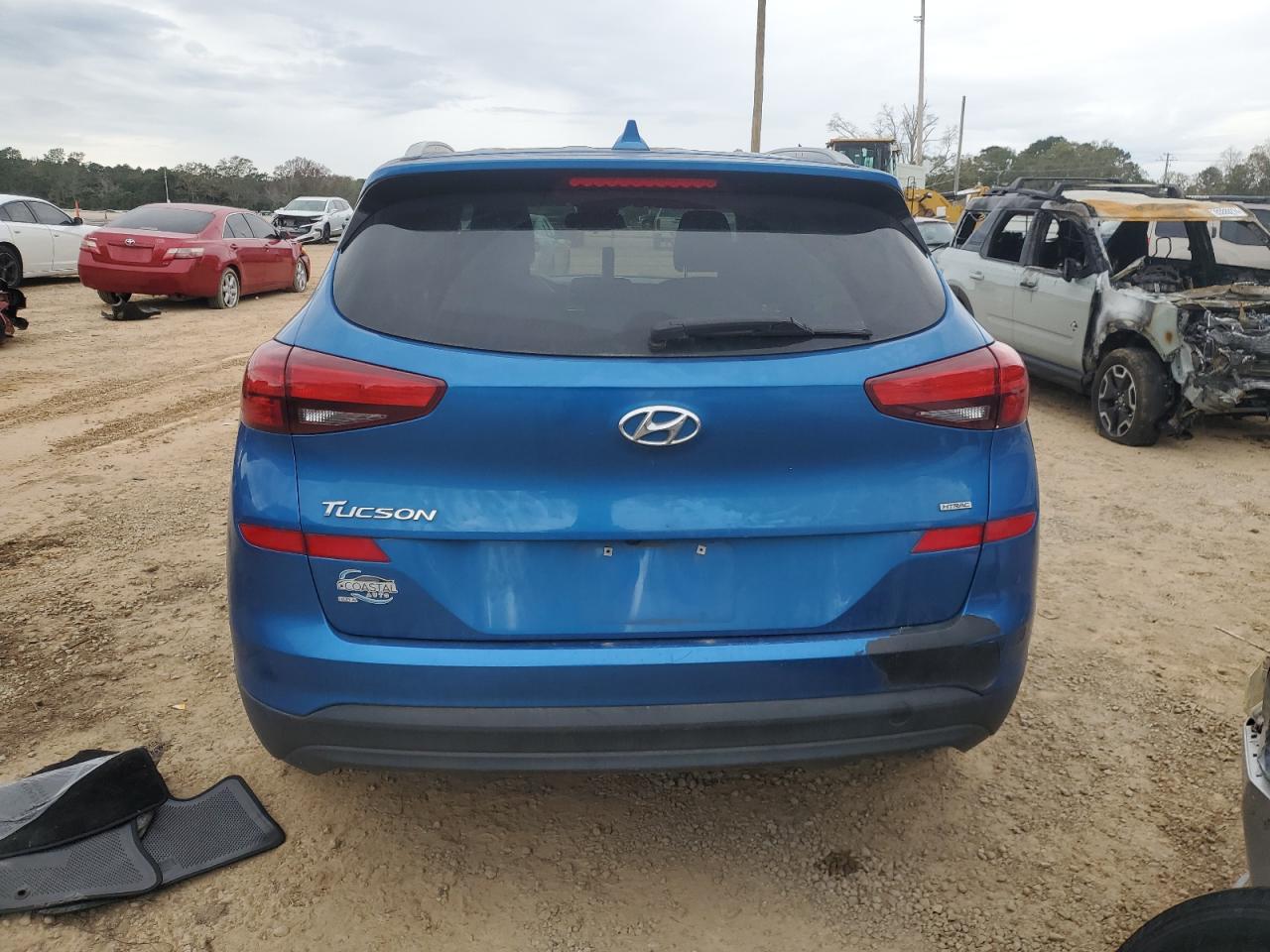 2019 Hyundai Tucson VIN KM8J3CA49KU881321 Copart auction photo, front end damage thumbnail 6