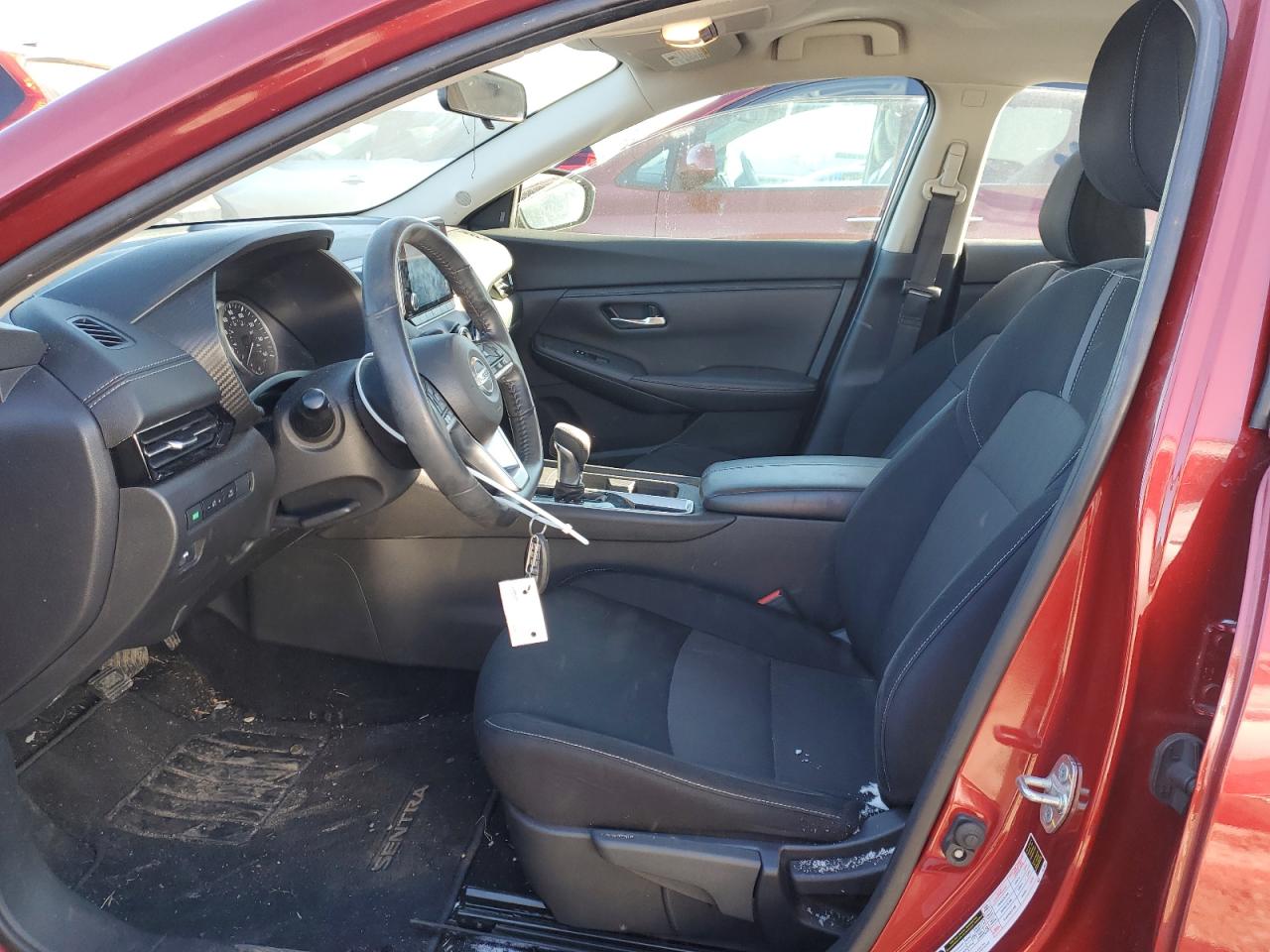 2020 Nissan Sentra VIN 3N1AB8CV9LY237619 Copart auction photo, undercarriage / front end damage thumbnail 7