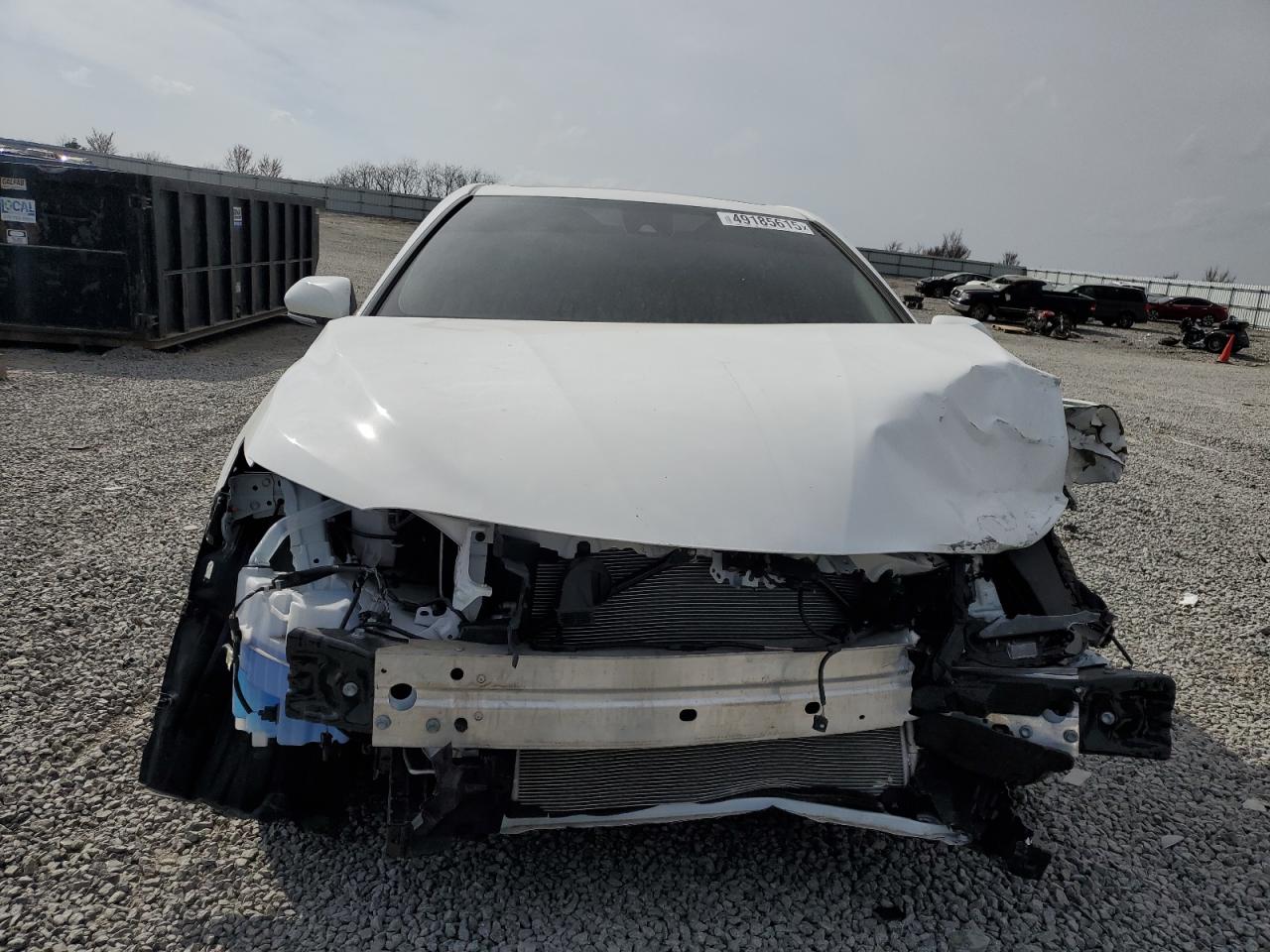 2022 Toyota Camry VIN 4T1T11AK6NU062627 Copart auction photo, front end damage thumbnail 5