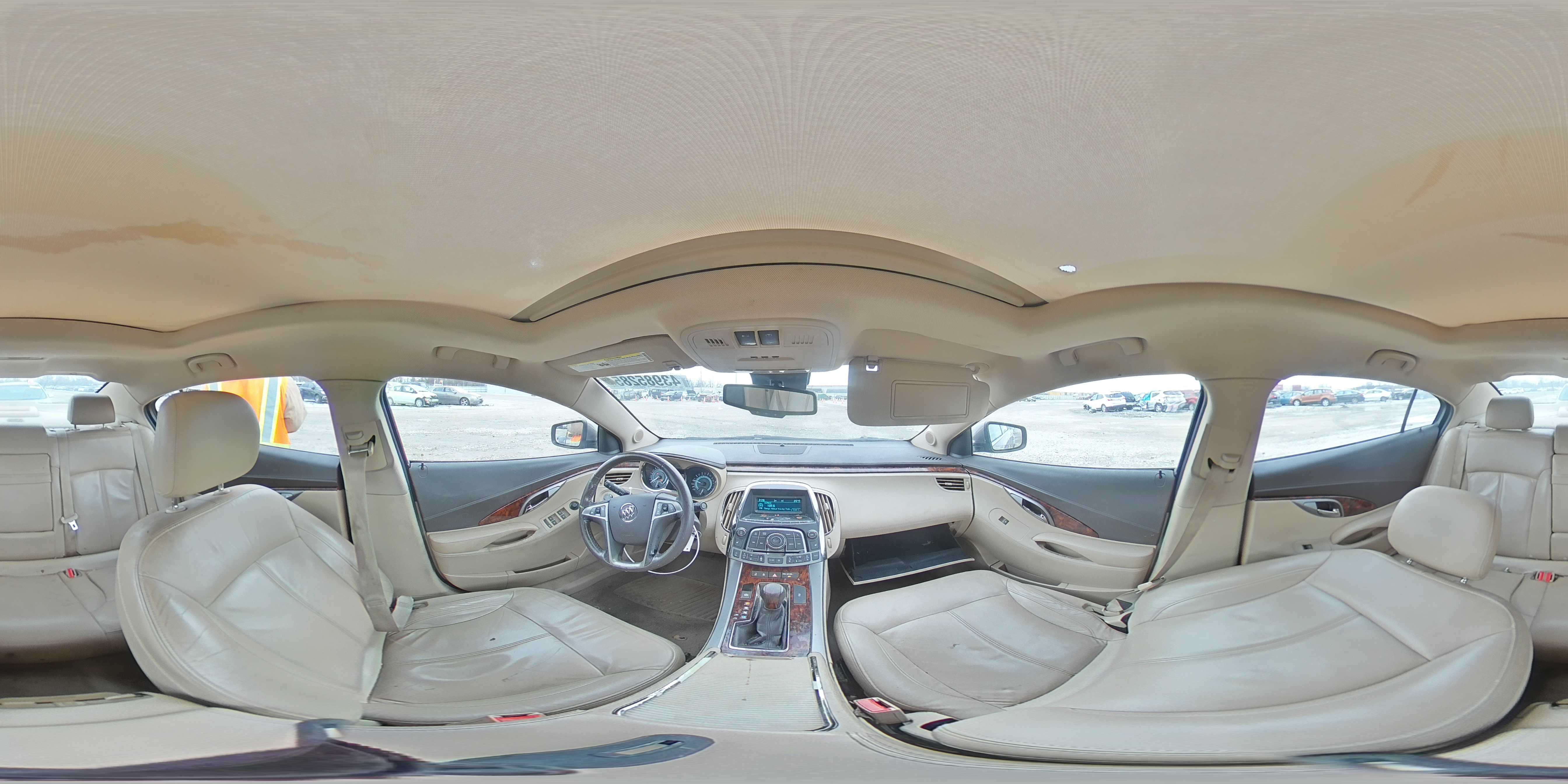 2012 Buick LaCrosse VIN 1G4GC5ER4CF231457 Copart auction photo, rear end / side damage thumbnail 13