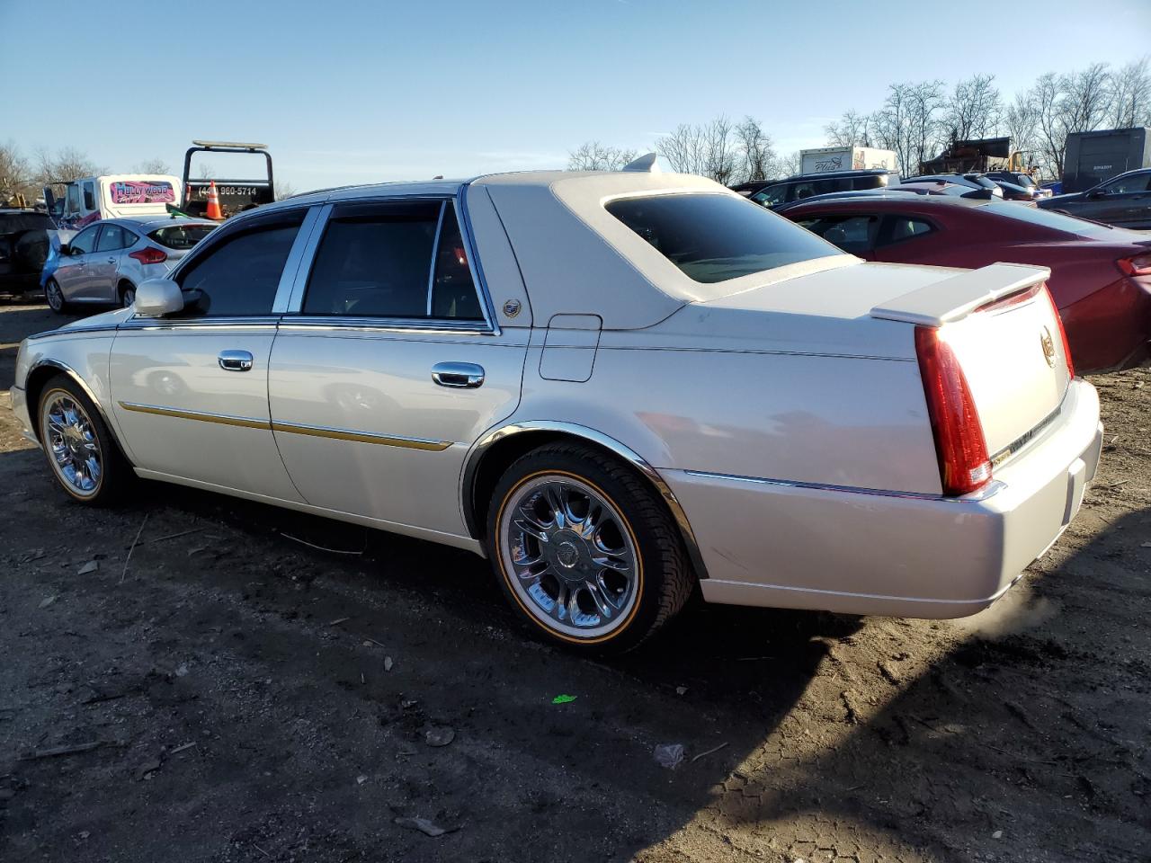 2011 Cadillac DTS VIN 1G6KA5E6XBU109774 Copart auction photo, side damage thumbnail 2