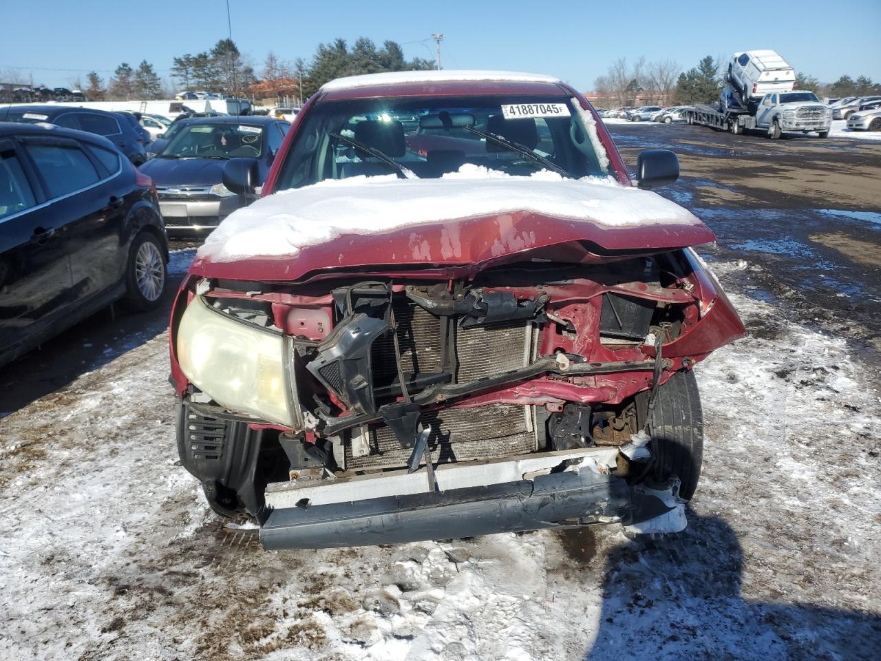 2006 Toyota Tacoma VIN 5TENX22N46Z290340 Copart auction photo, front end damage thumbnail 5