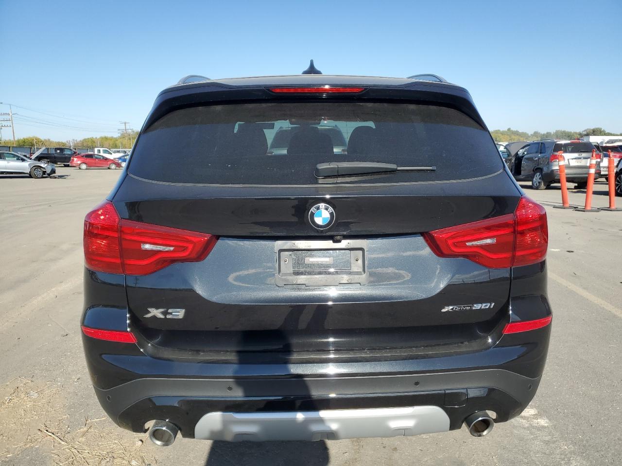 2019 BMW X3 VIN 5UXTR9C55KLP88742 Copart auction photo, front end damage thumbnail 6