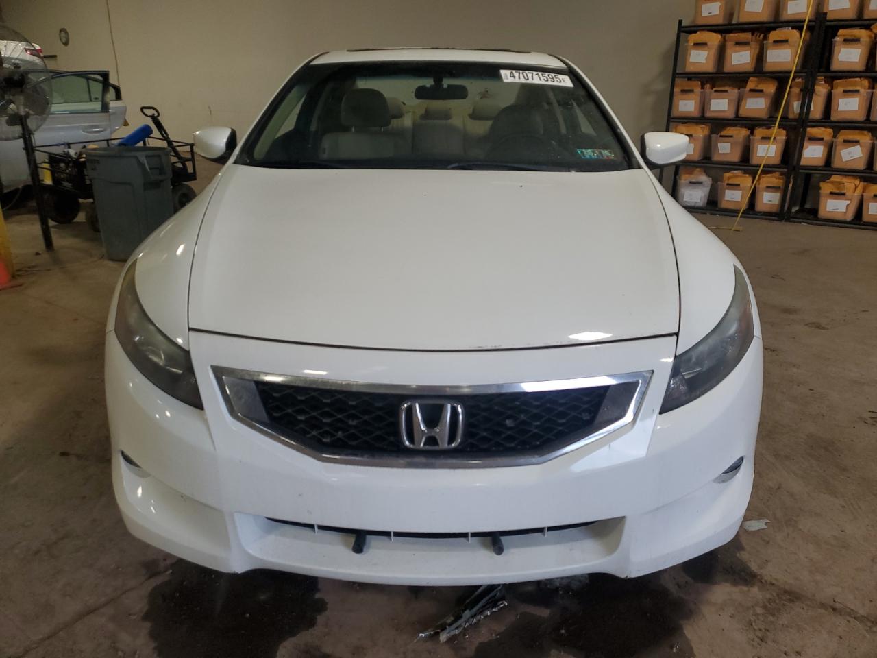 2010 Honda Accord VIN 1HGCS2B80AA008098 Copart auction photo, top/roof / rear end damage thumbnail 5