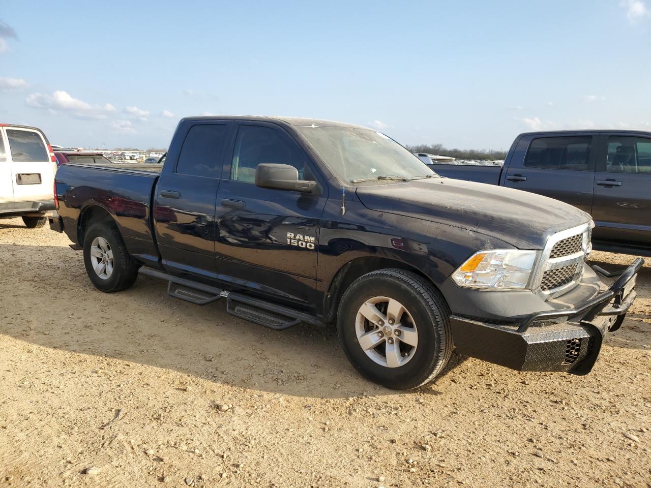 2014 RAM 1500 VIN 1C6RR6FG9ES353795 Copart auction photo, mechanical damage thumbnail 4