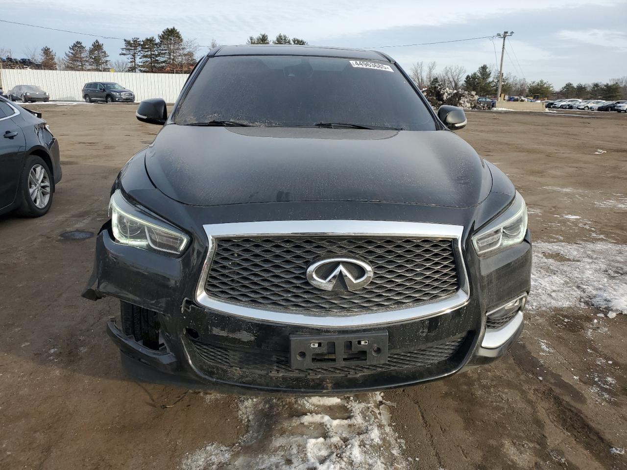 2019 Infiniti QX60 VIN 5N1DL0MM6KC532243 Copart auction photo, front end / rear end damage thumbnail 5