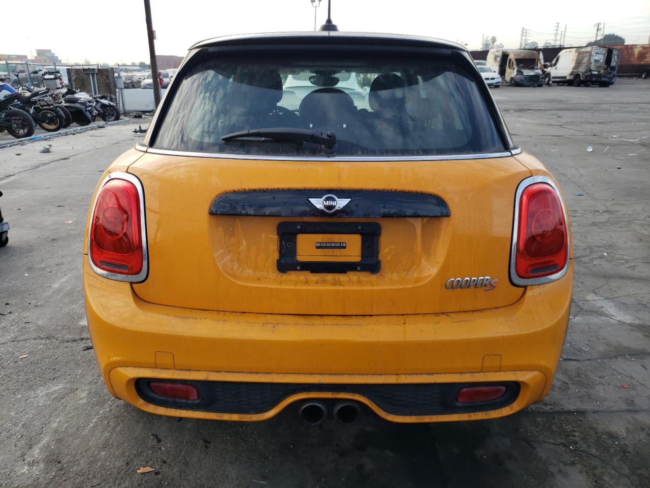 2015 MINI Cooper VIN WMWXU3C50FT891830 Copart auction photo, front end damage thumbnail 6