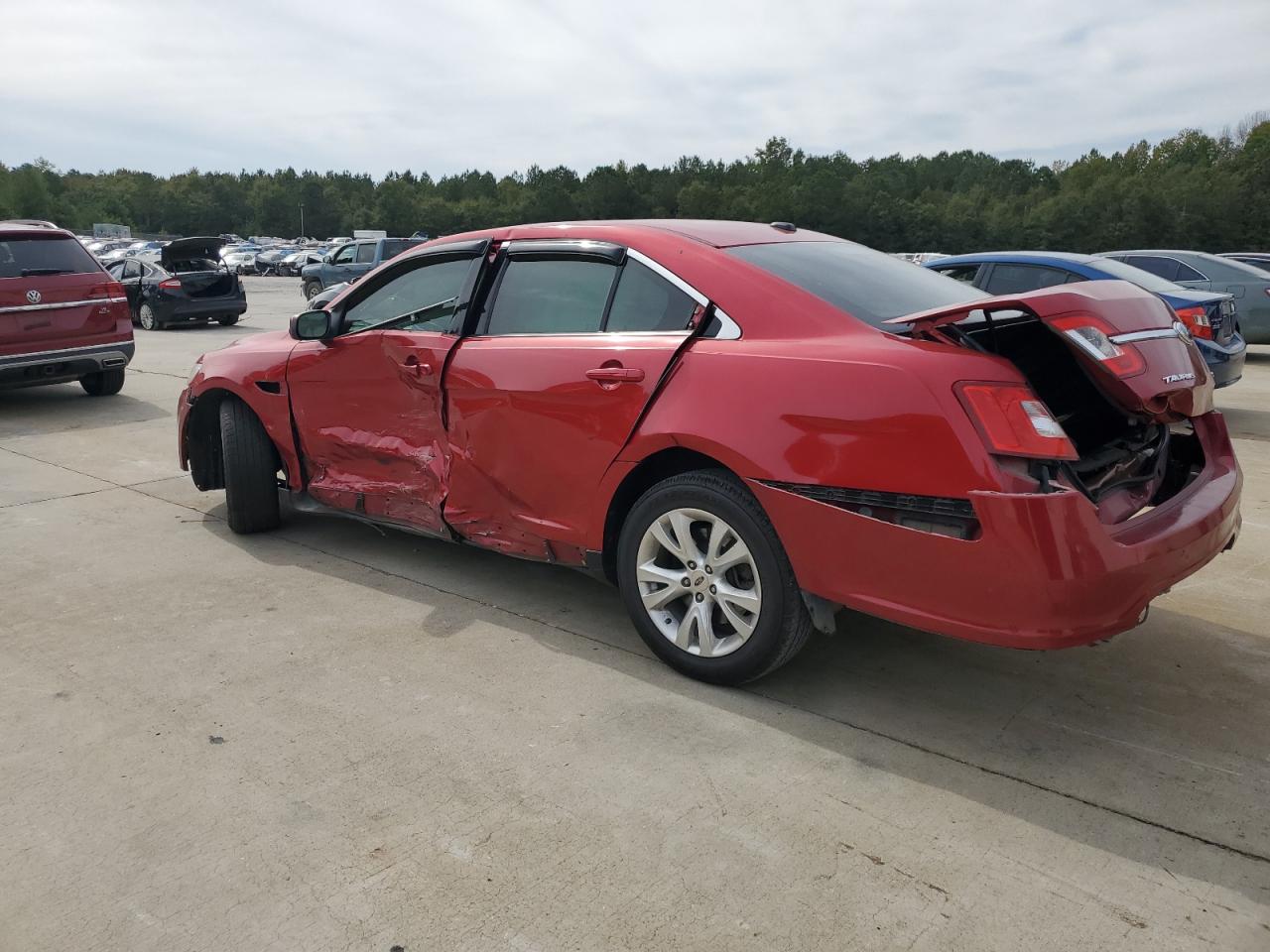 2010 Ford Taurus VIN 1FAHP2EW4AG142471 Copart auction photo, all over damage thumbnail 2