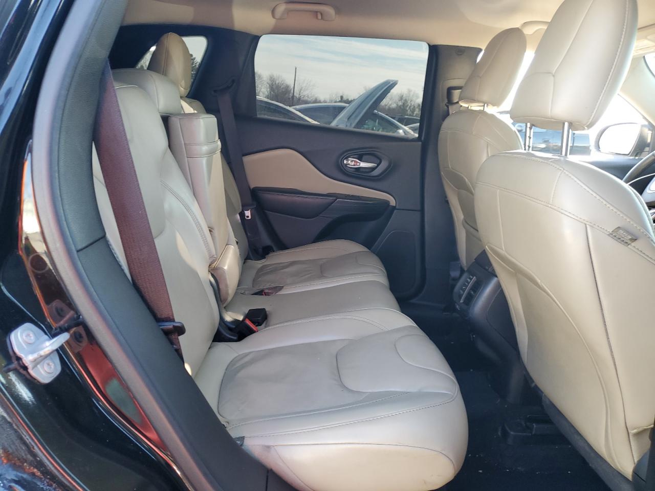 2017 Jeep Grand Cherokee VIN 1C4PJMDB5HW563732 Copart auction photo, front end / side damage thumbnail 12