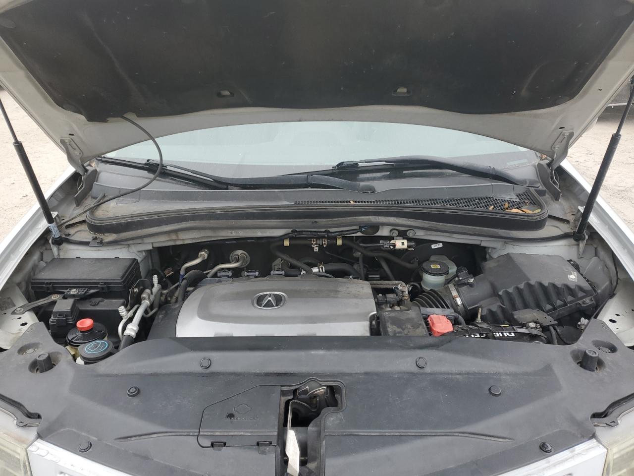 2010 Acura MDX VIN 2HNYD2H50AH500556 Copart auction photo, front end / side damage thumbnail 12