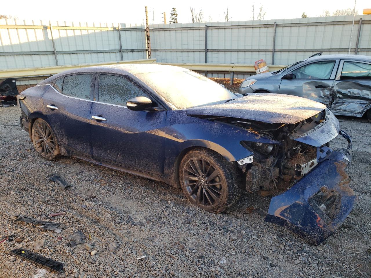 2020 Nissan Maxima VIN 1N4AA6FV5LC383921 Copart auction photo, all over / undercarriage damage thumbnail 4