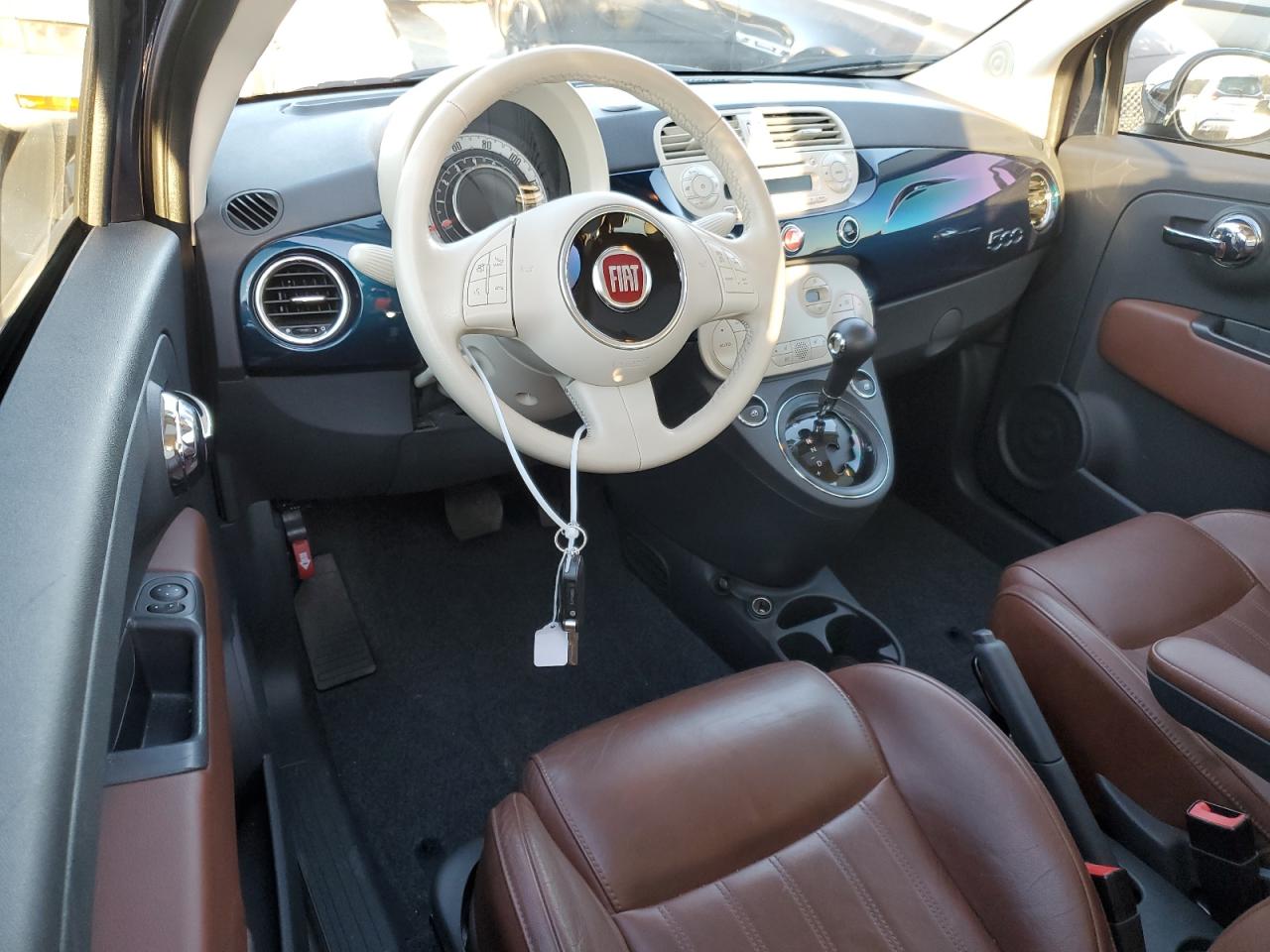 2014 Fiat 500 VIN 3C3CFFCRXET288228 Copart auction photo, rear end damage thumbnail 8