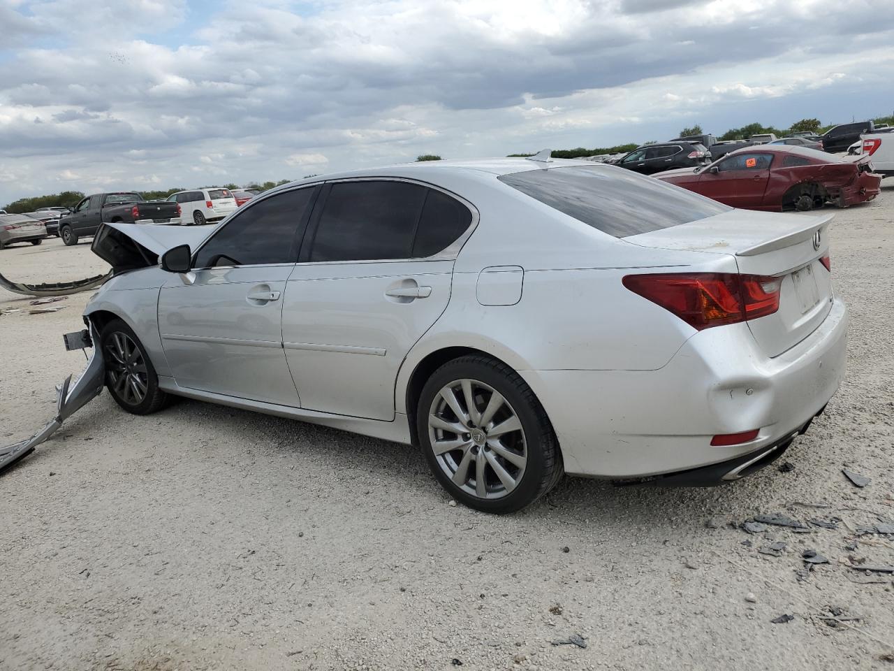 2013 Lexus GS VIN JTHBE1BL4D5016085 Copart auction photo, front end / rear end damage thumbnail 2