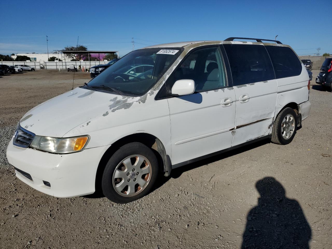 2002 Honda Odyssey VIN 5FNRL18022B054283