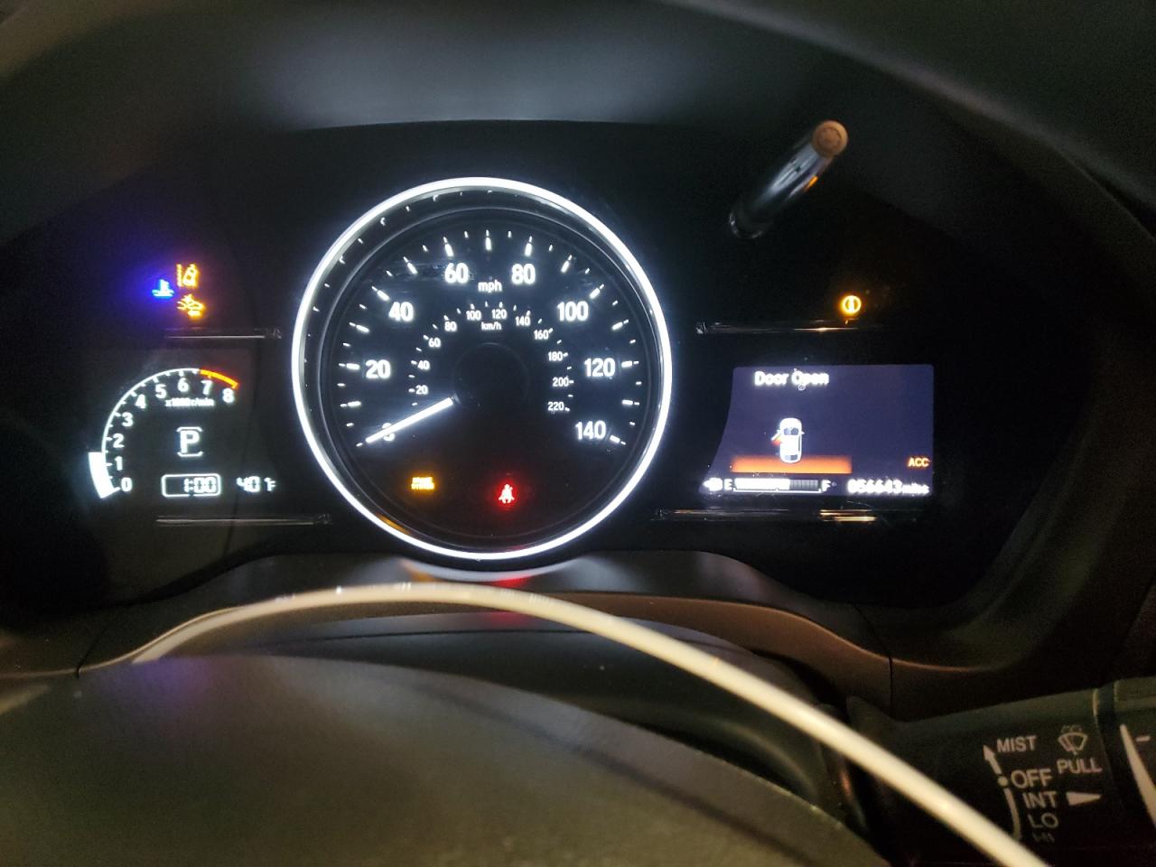 2022 Honda HR-V VIN 3CZRU6H55NM736140 Copart auction photo, front end / rear end damage thumbnail 9