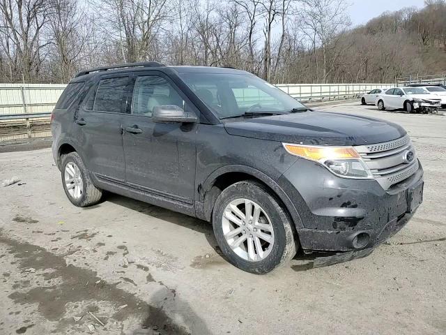 2015 Ford Explorer VIN 1FM5K8B89FGB36236 Copart auction photo, side / front end damage thumbnail 12